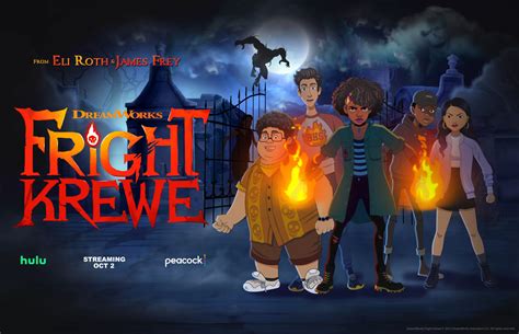Sep 27, 2023 · Created and Executive-Produced by Eli Roth and James Frey, Fright Krewe is DreamWorks' latest animated series. Focusing on an unlikely group of teenagers with mystical powers and a duty to stop an ancient evil from ripping apart New Orleans, Fright Krewe takes the classic adventure animation dynamics and infuses them with some of the frights and tension that Roth is most famous for. 